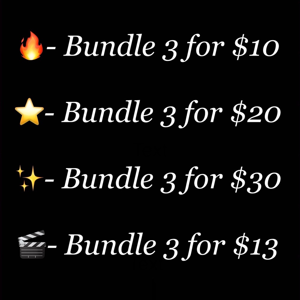 🎬✨⭐️🔥SALE 🔥⭐️✨🎬